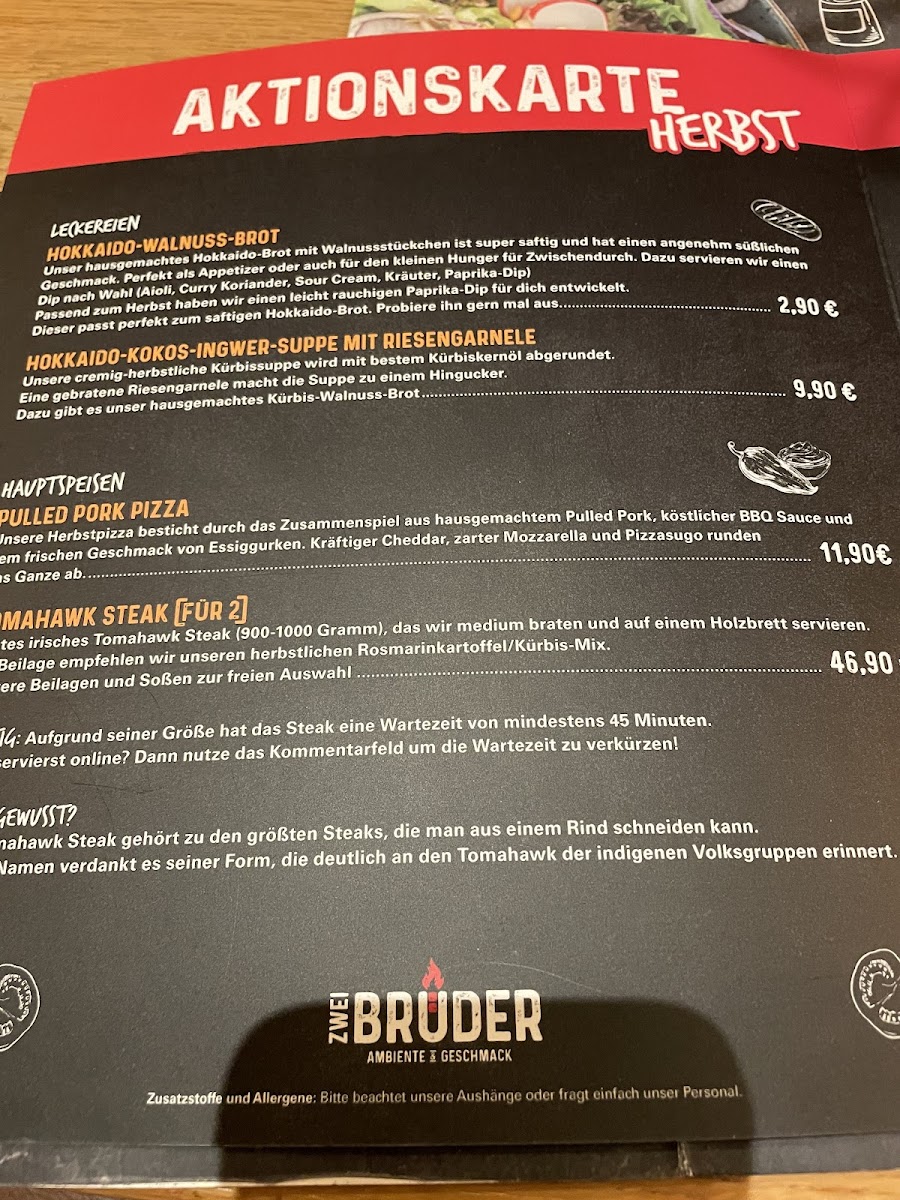 Menu Zwei Bruder-6